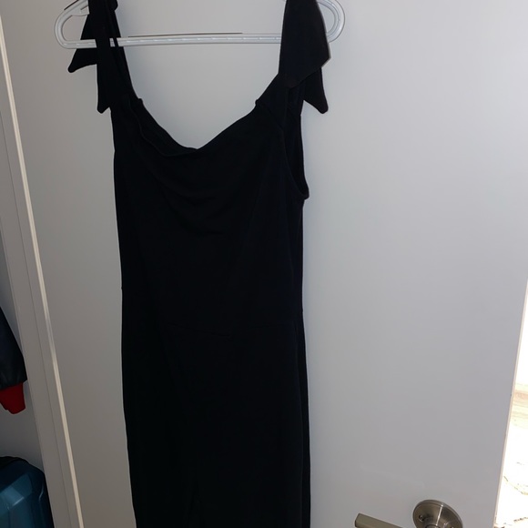 Black off the shoulder jumpsuit - Picture 4 of 4